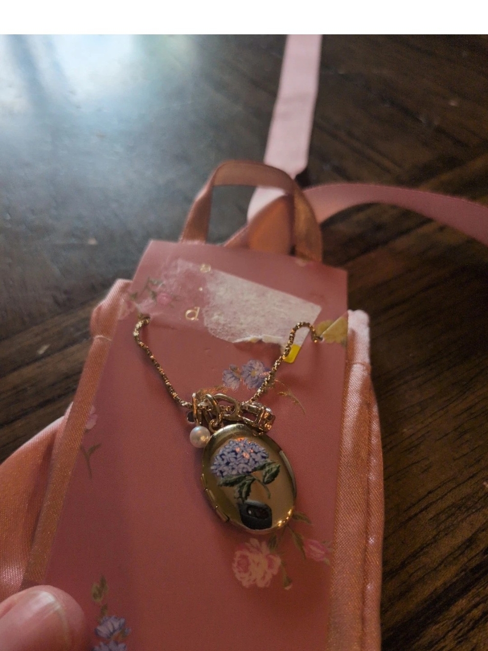 A New Day Locket Necklace